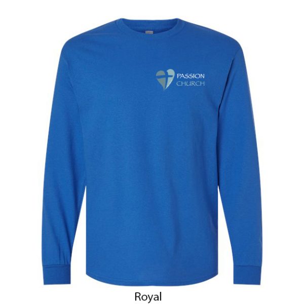 Passion Church T-Shirt Long Sleeve - Image 5