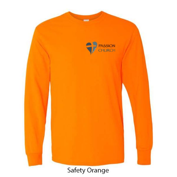 Passion Church T-Shirt Long Sleeve - Image 3