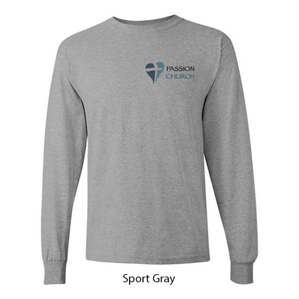 Passion Church T-Shirt Long Sleeve - Image 2