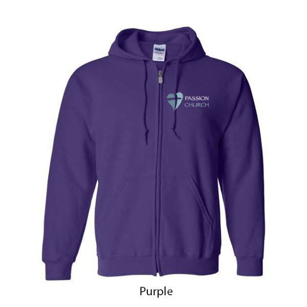 Passion Church Full Zip Hoodie - Image 7