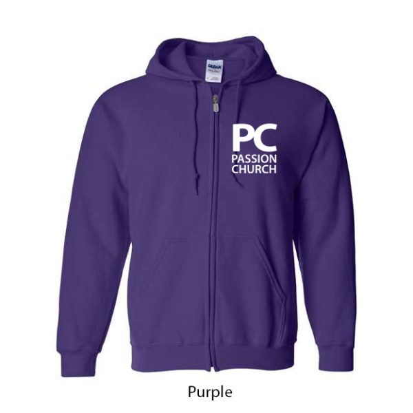 Passion Church Full Zip Hoodie - Image 8