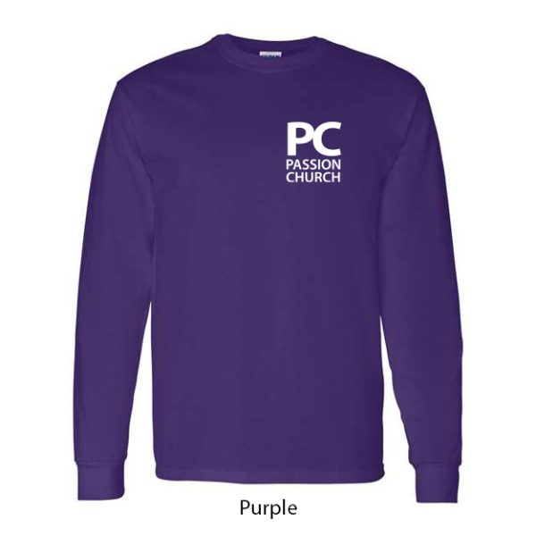 Passion Church T-Shirt Long Sleeve - Image 7