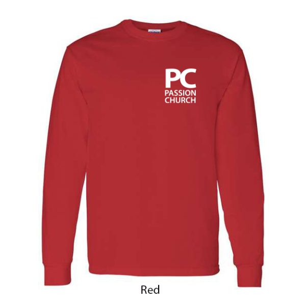 Passion Church T-Shirt Long Sleeve - Image 6