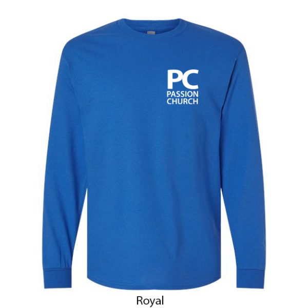 Passion Church T-Shirt Long Sleeve - Image 5
