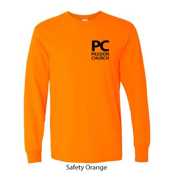 Passion Church T-Shirt Long Sleeve - Image 4