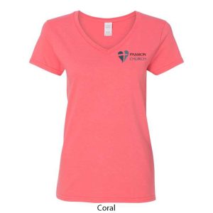 Passion Church Ladies V-Neck T-Shirt
