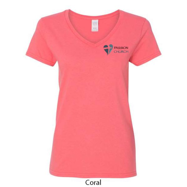 Passion Church Ladies V-Neck T-Shirt