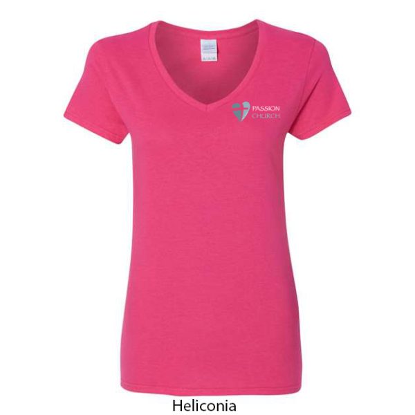 Passion Church Ladies V-Neck T-Shirt - Image 9