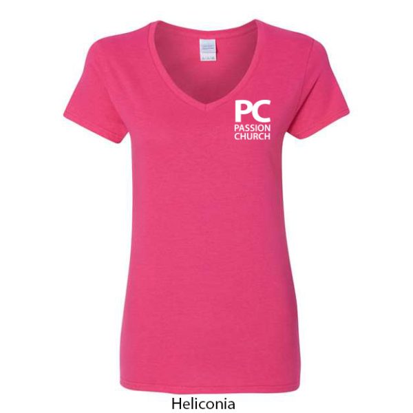 Passion Church Ladies V-Neck T-Shirt - Image 9