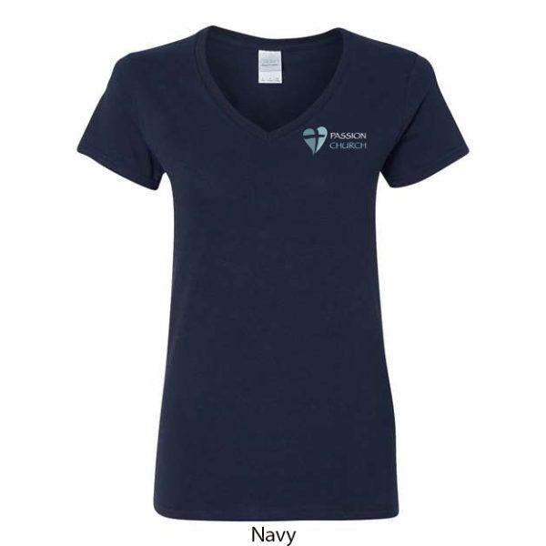 Passion Church Ladies V-Neck T-Shirt - Image 8
