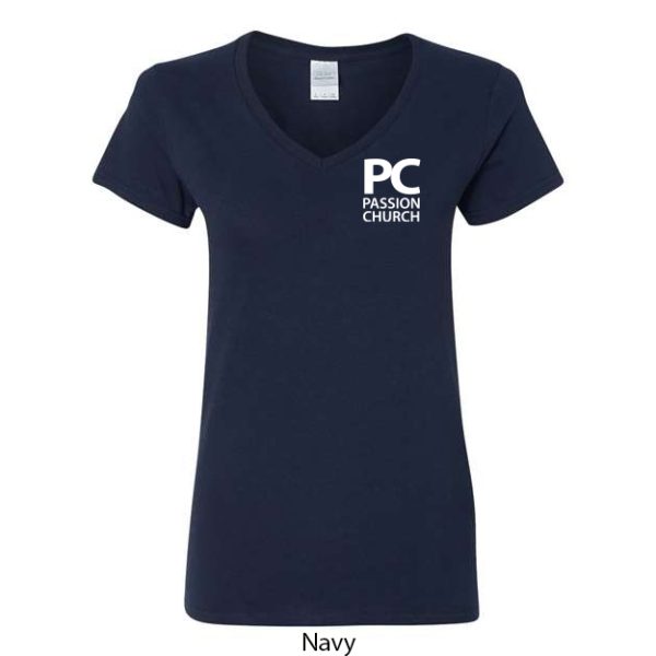 Passion Church Ladies V-Neck T-Shirt - Image 8