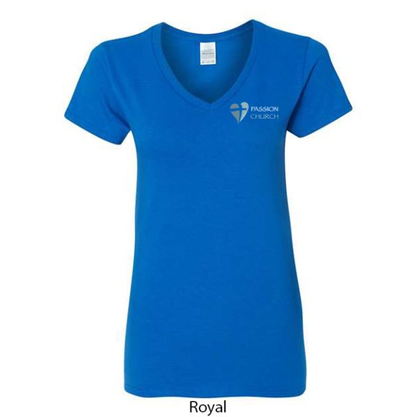 Passion Church Ladies V-Neck T-Shirt - Image 5